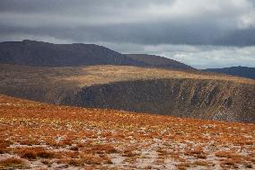 Illustration Scotland Cairngorm Mountain