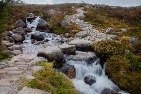 Illustration Scotland Cairngorm Mountain