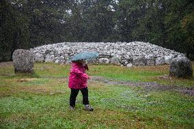 Illustration Scotland Clava Cairns