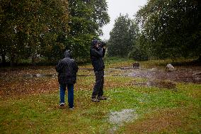 Illustration Scotland Clava Cairns