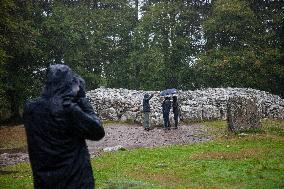 Illustration Scotland Clava Cairns