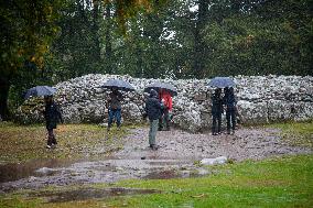 Illustration Scotland Clava Cairns