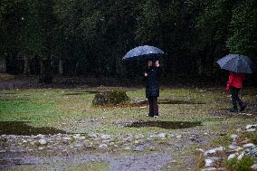 Illustration Scotland Clava Cairns