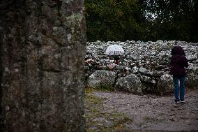 Illustration Scotland Clava Cairns