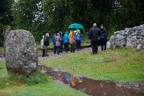 Illustration Scotland Clava Cairns