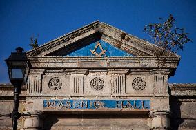 Illustration Scotland Helmsdale Masonic Lodge  St Donan