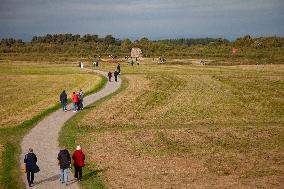 Illustration Scotland Culloden Memorial