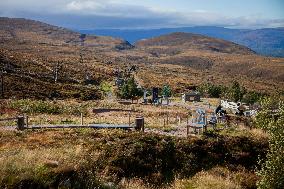 Illustration Scotland Mountain Landscapes