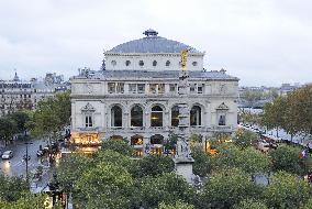 THEATRE DE LA VILLE VIEW FROM CHATELET TEATER, CHATELET SQUARE, 1 ST AND 4 TH DISTRICT, PARIS (75) FRANCE