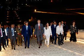 Spanish Royal Couple Visits Mortuary Temple Of Hatshepsut - Egypt