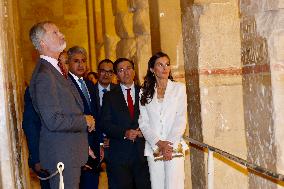 Spanish Royal Couple Visits Mortuary Temple Of Hatshepsut - Egypt
