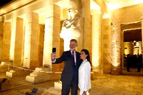 Spanish Royal Couple Visits Mortuary Temple Of Hatshepsut - Egypt