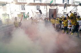 Demonstration by Firefighters and Forest Firefighters - Malaga
