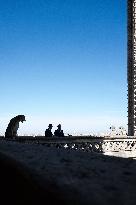 Macron Inaugurates the Towers of Notre-Dame Cathedral - Paris