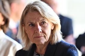 President Macron Visits Pontlevoy Abbey - Pontlevoy