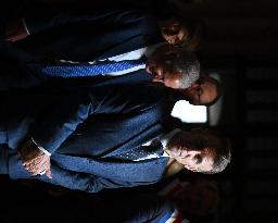 President Macron Visits Pontlevoy Abbey - Pontlevoy