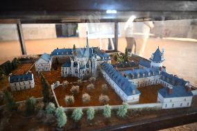 President Macron Visits Pontlevoy Abbey - Pontlevoy