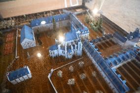 President Macron Visits Pontlevoy Abbey - Pontlevoy