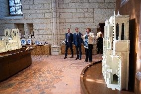 Macron Inauguration of The Towers of Notre-Dame Cathedral - Paris