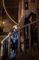 Macron Inauguration of The Towers of Notre-Dame Cathedral - Paris