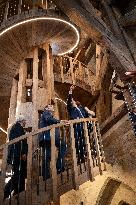 Macron Inauguration of The Towers of Notre-Dame Cathedral - Paris