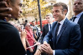 Macron Inauguration of The Towers of Notre-Dame Cathedral - Paris