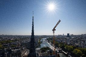 Inauguration of The Towers of Notre-Dame Cathedral - Paris