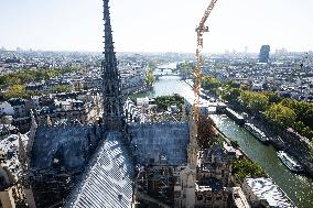 Inauguration of The Towers of Notre-Dame Cathedral - Paris