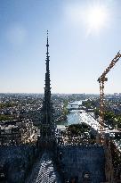 Inauguration of The Towers of Notre-Dame Cathedral - Paris