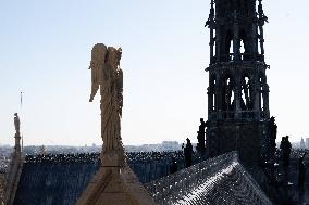 Inauguration of The Towers of Notre-Dame Cathedral - Paris