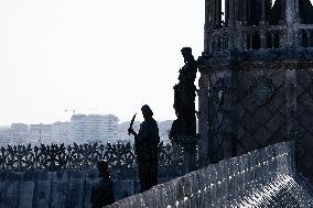 Inauguration of The Towers of Notre-Dame Cathedral - Paris