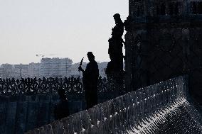 Inauguration of The Towers of Notre-Dame Cathedral - Paris