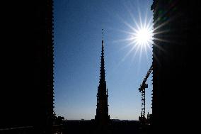 Inauguration of The Towers of Notre-Dame Cathedral - Paris
