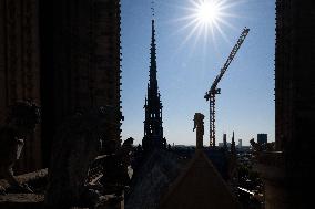 Inauguration of The Towers of Notre-Dame Cathedral - Paris