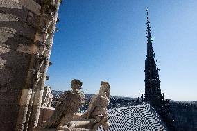 Inauguration of The Towers of Notre-Dame Cathedral - Paris