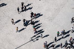 Inauguration of The Towers of Notre-Dame Cathedral - Paris