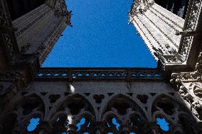 Inauguration of The Towers of Notre-Dame Cathedral - Paris
