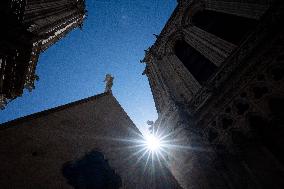 Inauguration of The Towers of Notre-Dame Cathedral - Paris