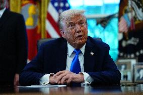 Trump Remarks in the Oval Office