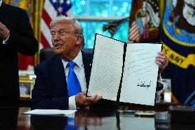 Trump Remarks in the Oval Office