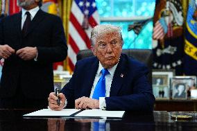 Trump Remarks in the Oval Office