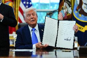 Trump Remarks in the Oval Office