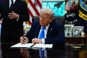 Trump Remarks in the Oval Office