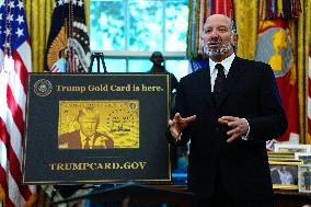 Trump Remarks in the Oval Office