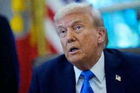 Trump Remarks in the Oval Office