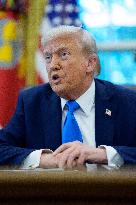 Trump Remarks in the Oval Office