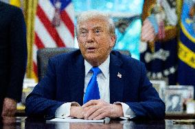 Trump Remarks in the Oval Office