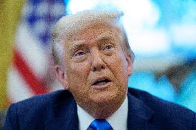 Trump Remarks in the Oval Office