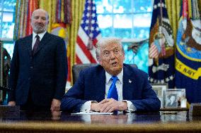 Trump Remarks in the Oval Office