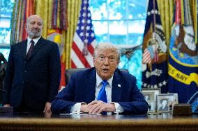 Trump Remarks in the Oval Office